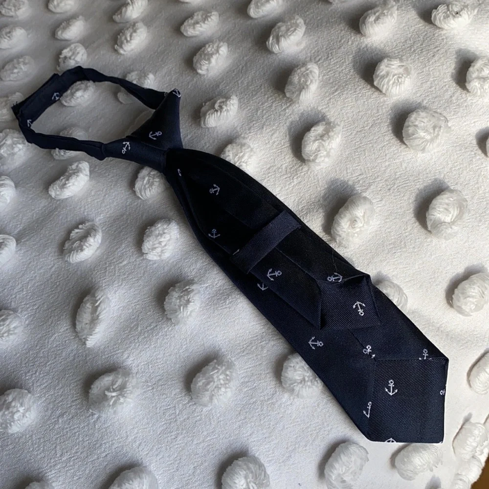 Nautical ⚓️ navy Velcro tie ⛵️